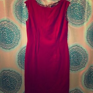 Tahari Red Dress